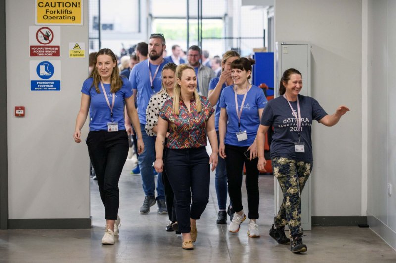 65 highly skilled manufacturing staff to serve the EU market