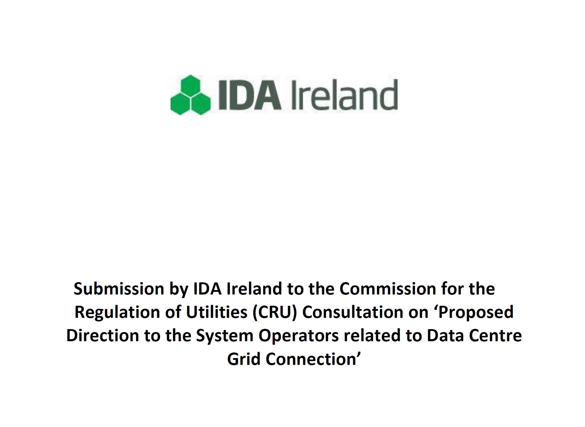 IDA-Ireland-CRU-Data-Centre-Submission