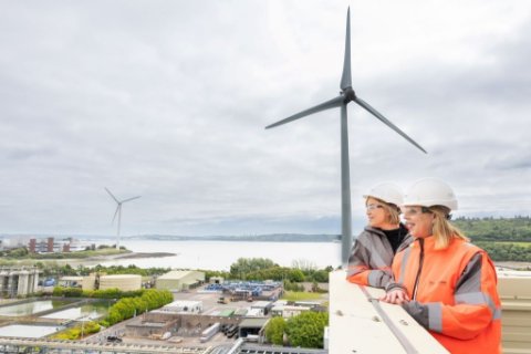 Thermo Fisher Scientific marks ten-year anniversary of on-site wind turbine